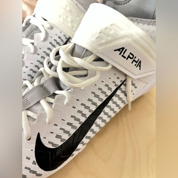 Nike Alpha Menace Pro 2 D White Football Detachable Cleats Mens 14 New main image 8